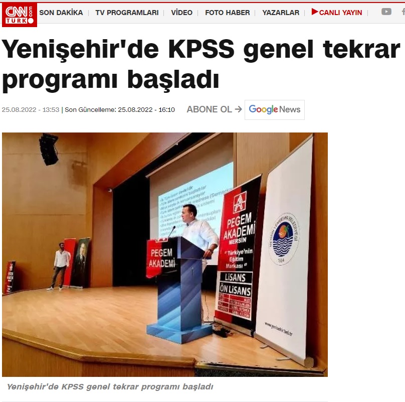Yenişehir’de KPSS genel tekrar programı başladı