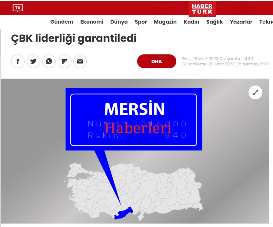 ÇBK Mersin Yenişehir Belediyesi normal sezonu lider tamamladı