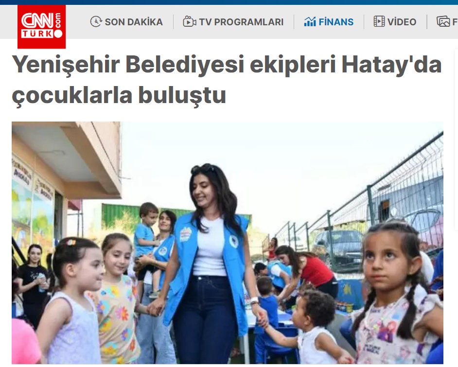 Yenişehir Belediyesi depremzedelerle dayanışma ruhunu canlı tutuyor