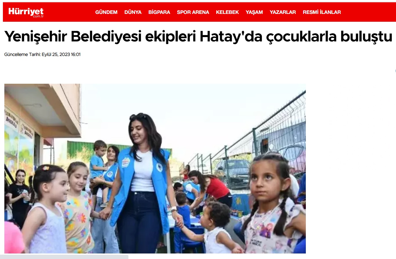 Yenişehir Belediyesi depremzedelerle dayanışma ruhunu canlı tutuyor