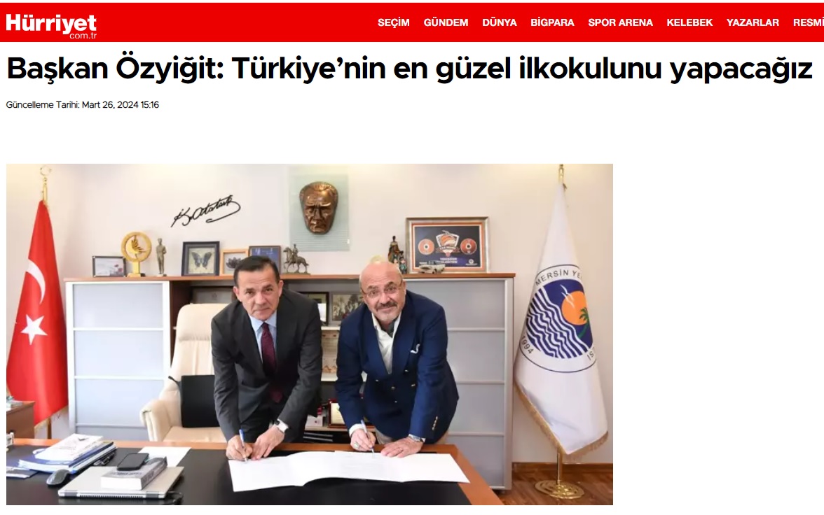 Başkan Özyiğit, “Türkiye’nin en güzel ilkokulunu yapacağız”