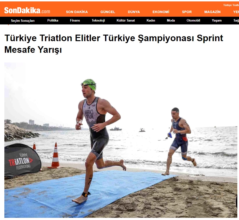 Türkiye Triatlon Elitler Türkiye Şampiyonası Sprint Mesafe Yarışı