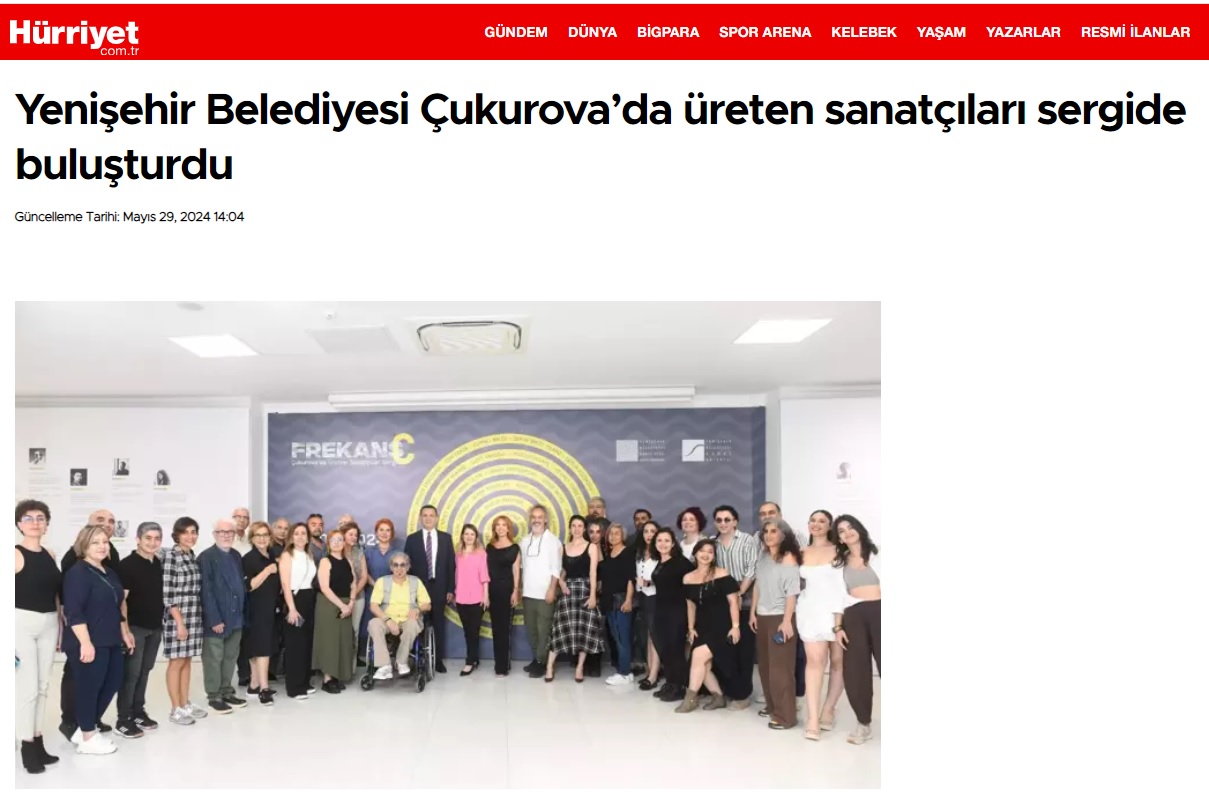 Yenişehir Belediyesi Çukurova’da üreten sanatçıları sergide buluşturdu