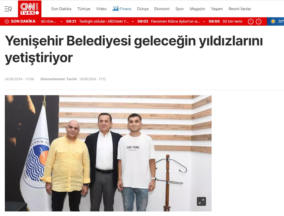 Yenişehir Belediyesi geleceğin yıldızlarını yetiştiriyor