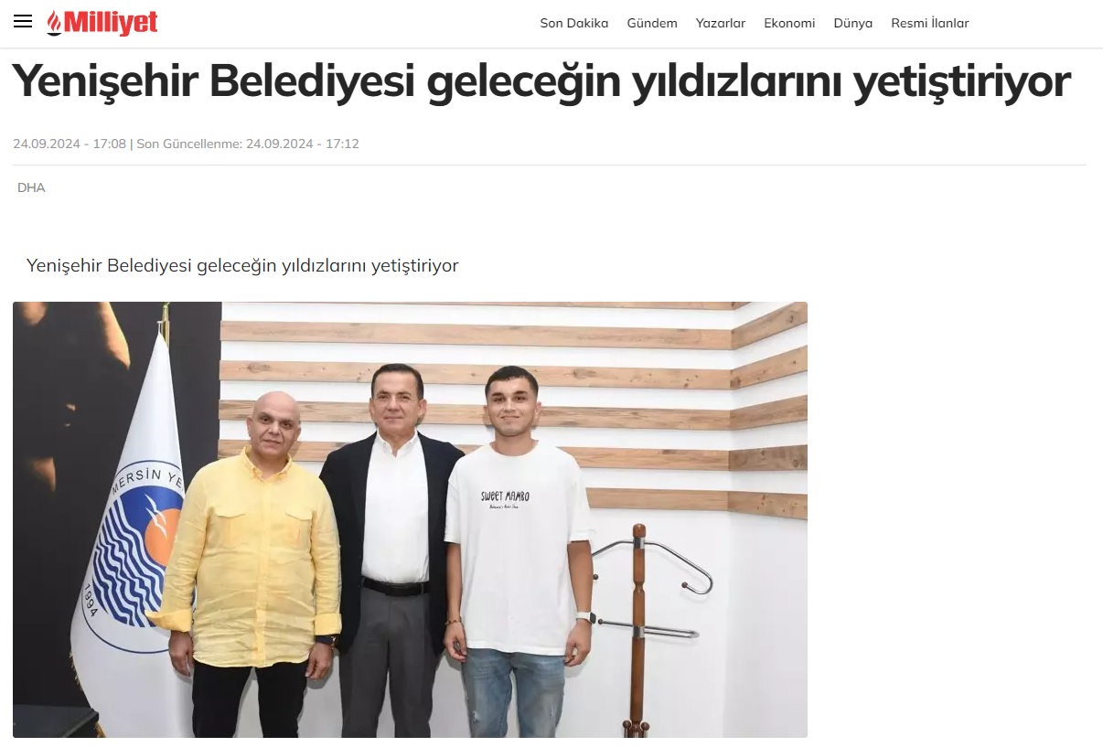 Yenişehir Belediyesi geleceğin yıldızlarını yetiştiriyor