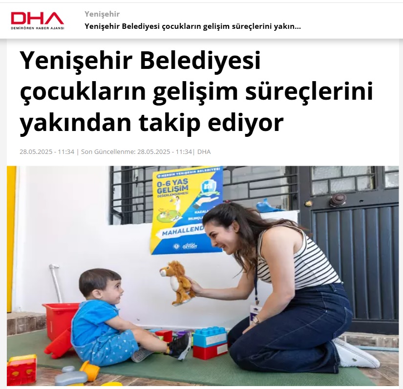 Yenişehir Belediyesi gelişim değerlendirme taramalarını mahallelerde de yapıyor