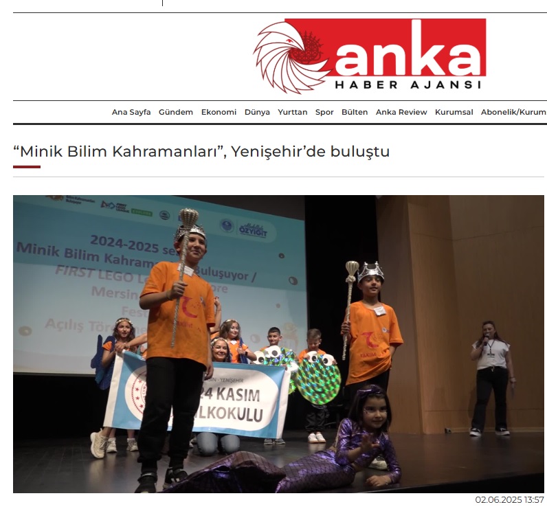 Minik Bilim Kahramanları Yenişehir’de buluştu