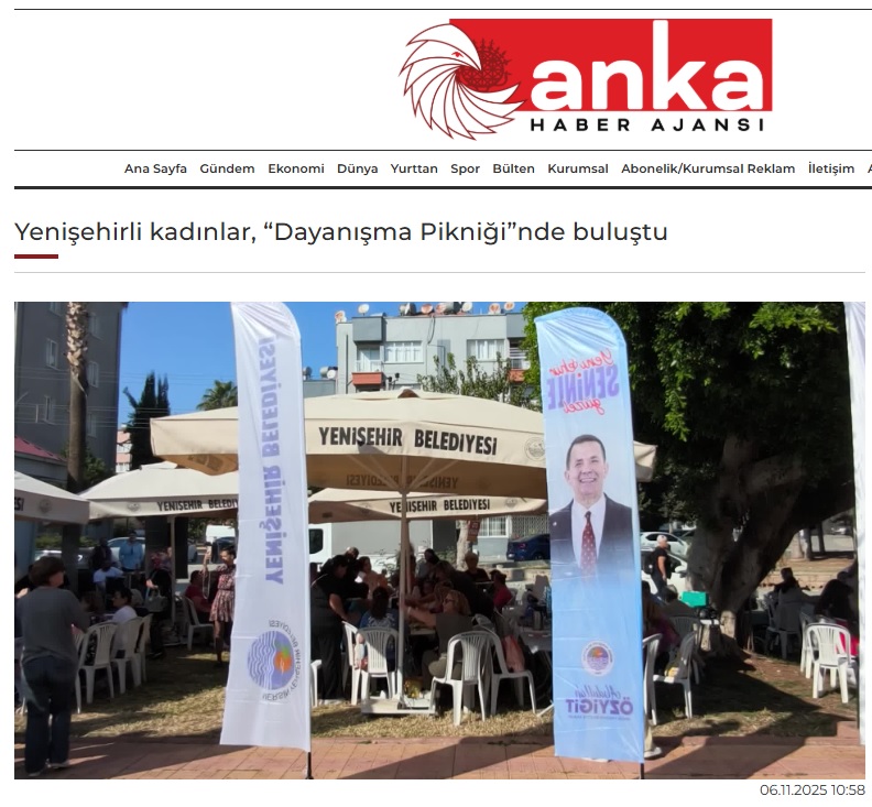 Yenişehirli kadınlar “Dayanışma Pikniği”nde buluştu