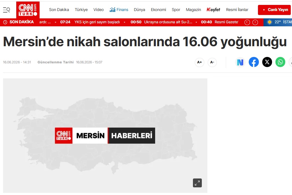 Nikah salonlarında 16 Haziran telaşı