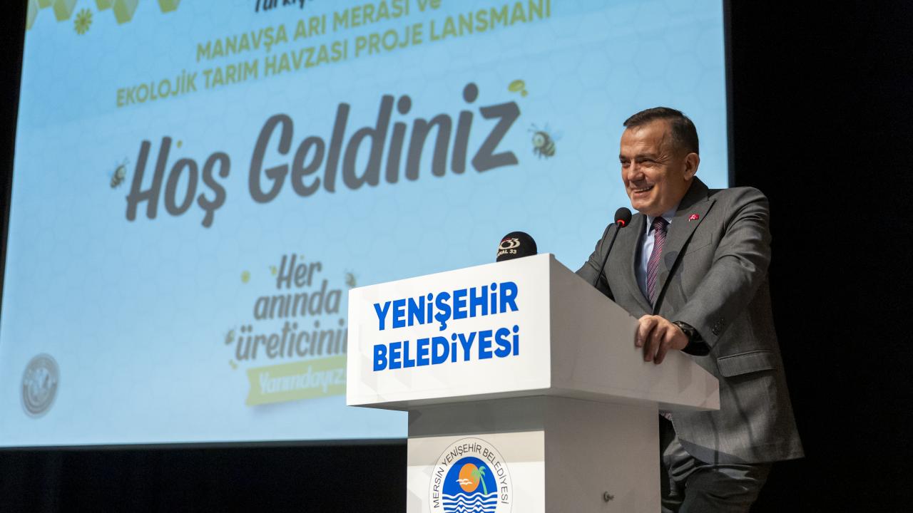 Yenişehir Belediyesi arı merası kuran Türkiye’deki ilk belediye oldu 