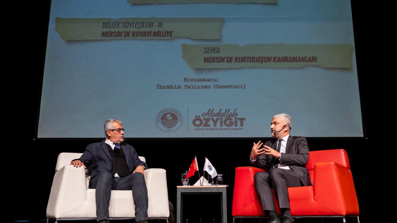 Bellek Söyleşileri’nde Mersin’in Kuvayı Milliye Hafızası Anlatıldı