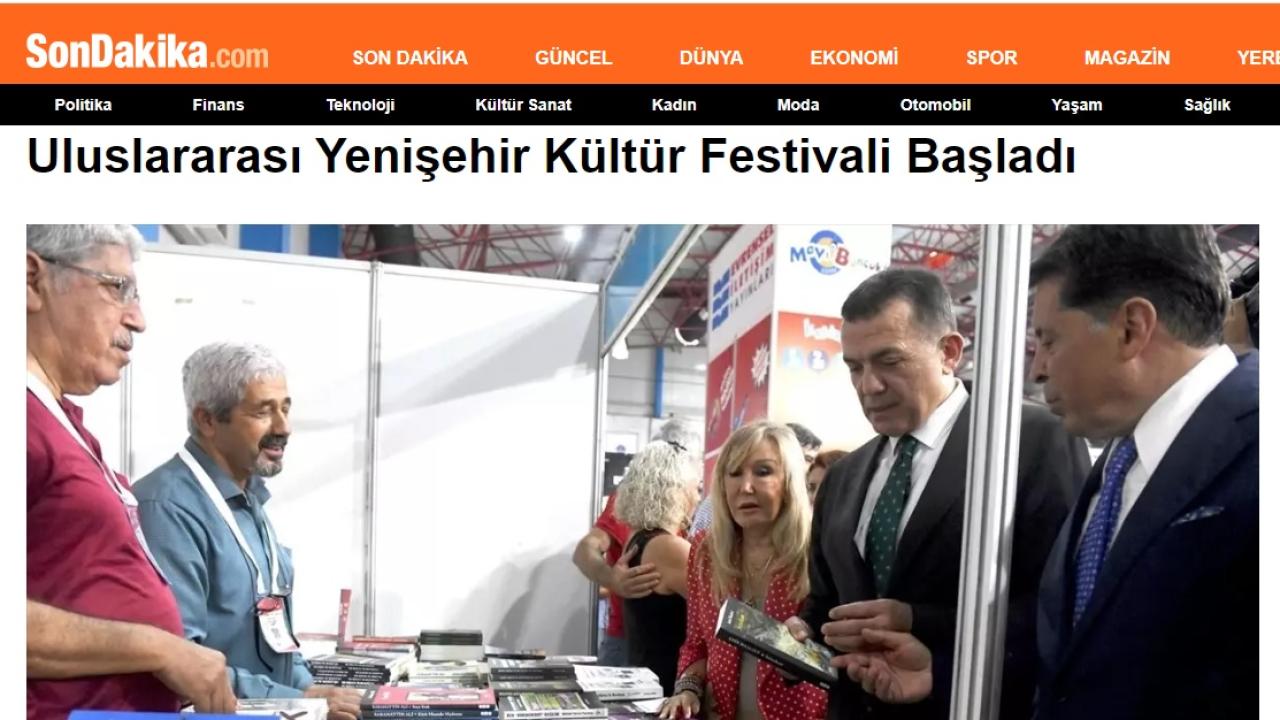 Uluslararası Yenişehir Kültür Festivali ve Kitap Fuarı başladı