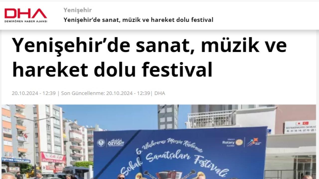 Mersinliler Kushimoto Sokak Sanatçıları Festivali’ne akın etti