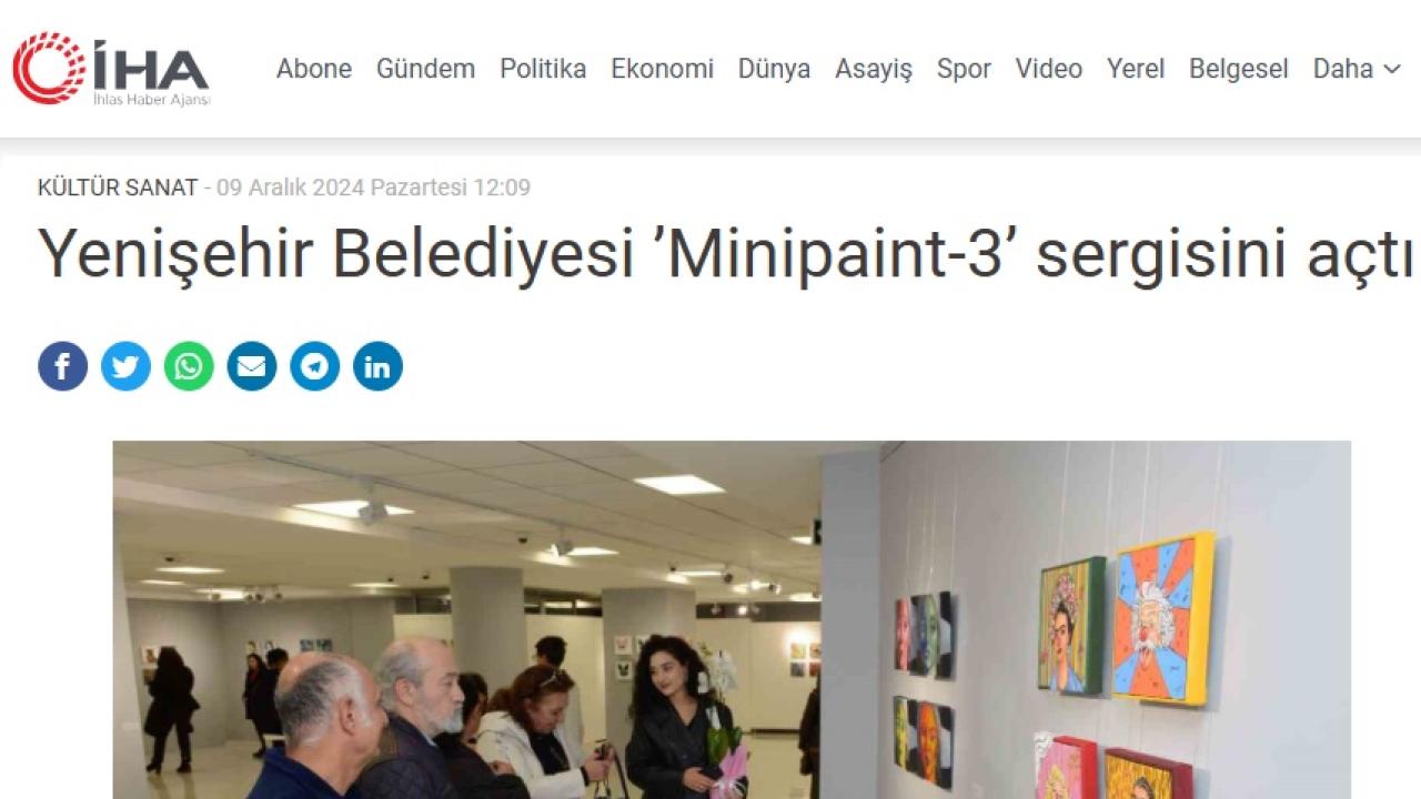 Başkan Abdullah Özyiğit “Sanat kenti Yenişehir vizyonu güçleniyor”