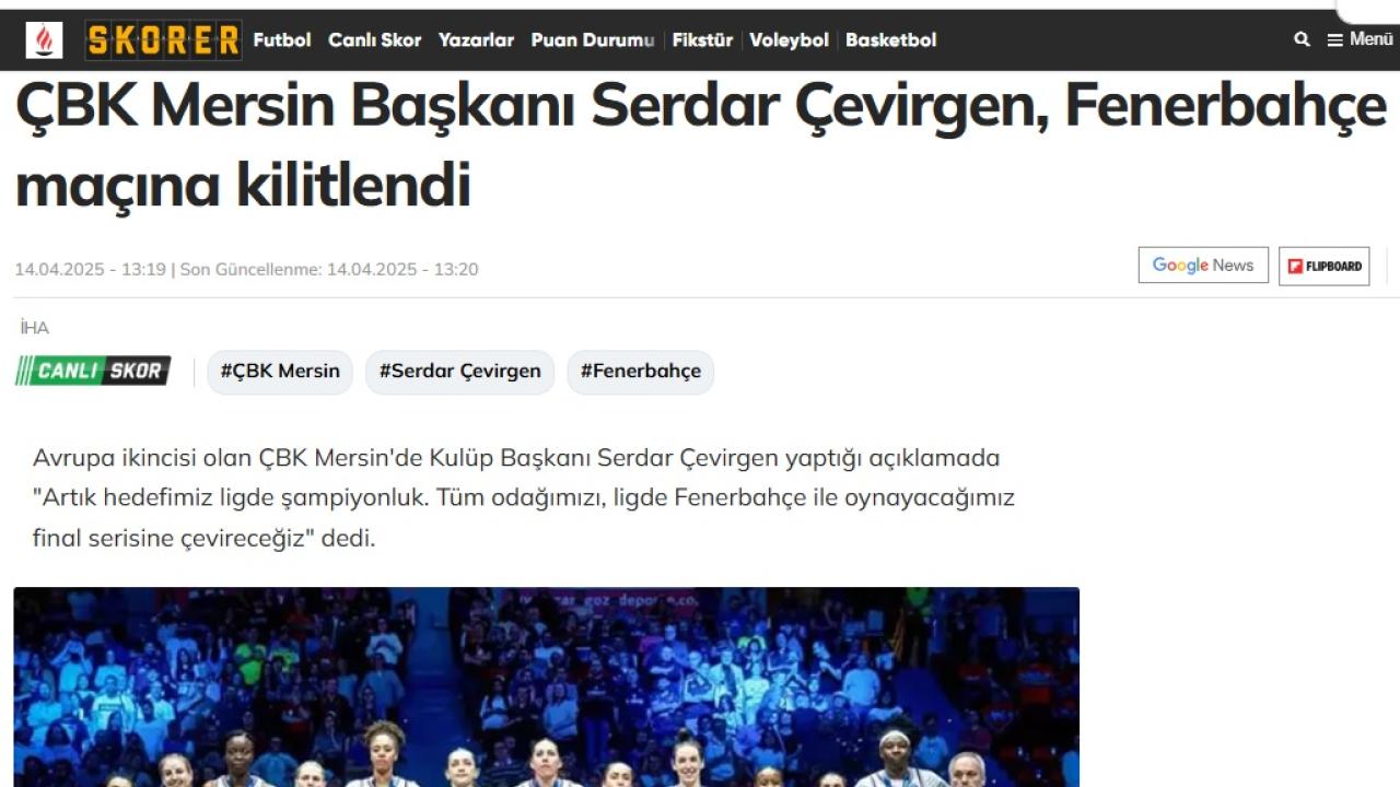 Vatandaşlar maç heyecanını Yenişehir Belediyesinin kurduğu dev ekranda yaşadı