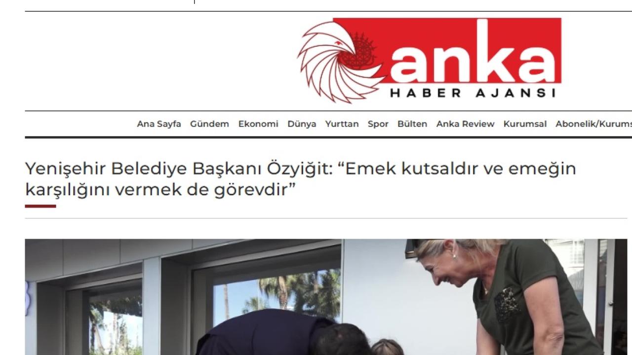 Başkan Abdullah Özyiğit, 1 Mayıs’ta emekçilerle yürüdü