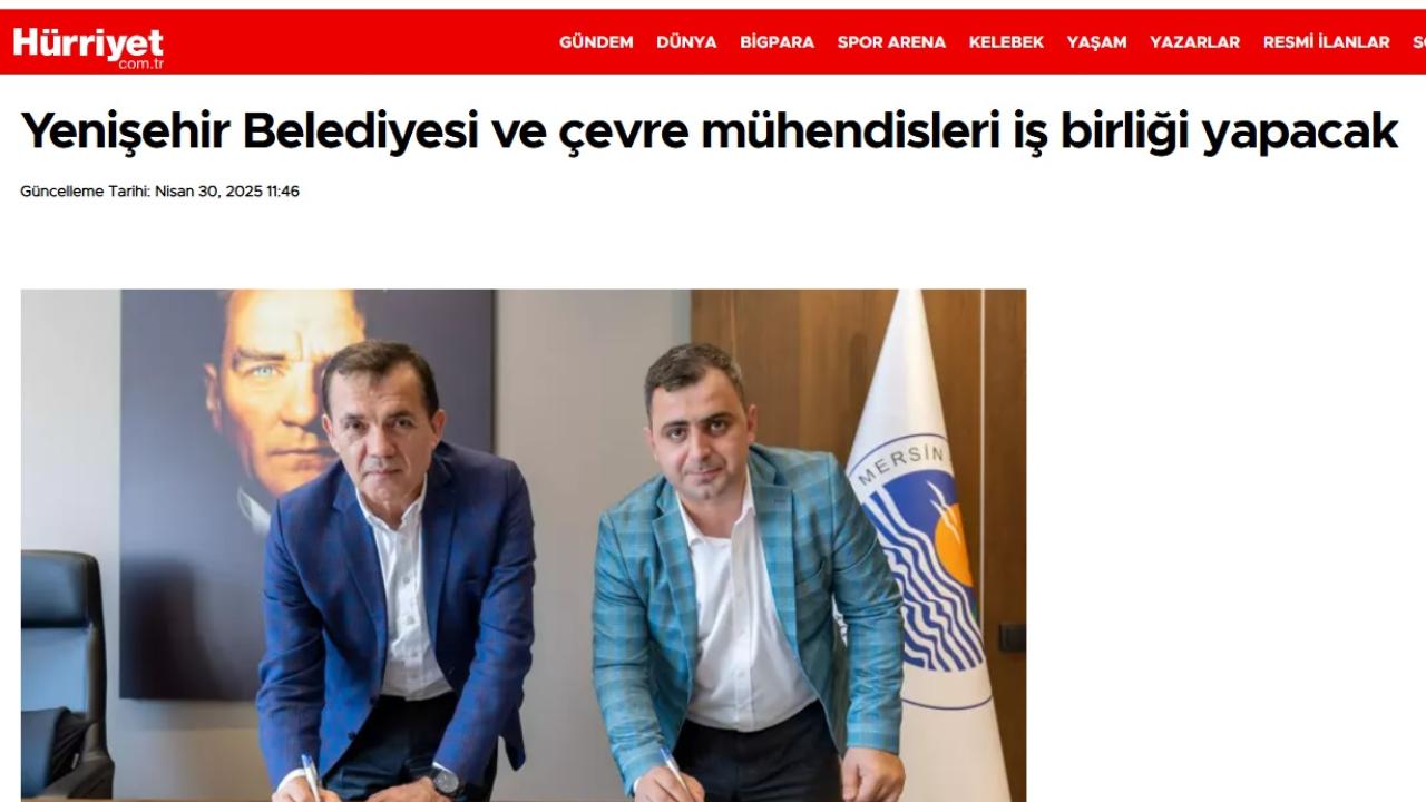 Yenişehir Belediyesi ve çevre mühendisleri iş birliği yapacak