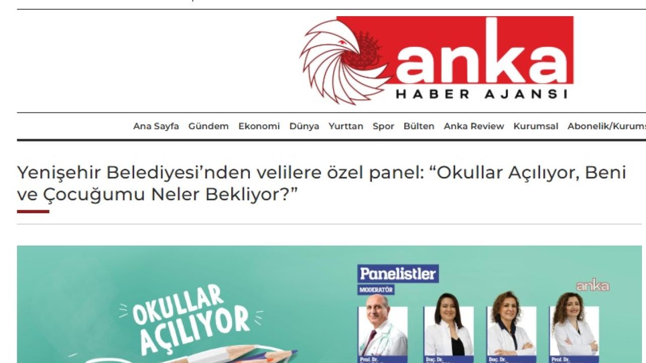 Yenişehir Belediyesinden velileri yakından ilgilendiren panel
