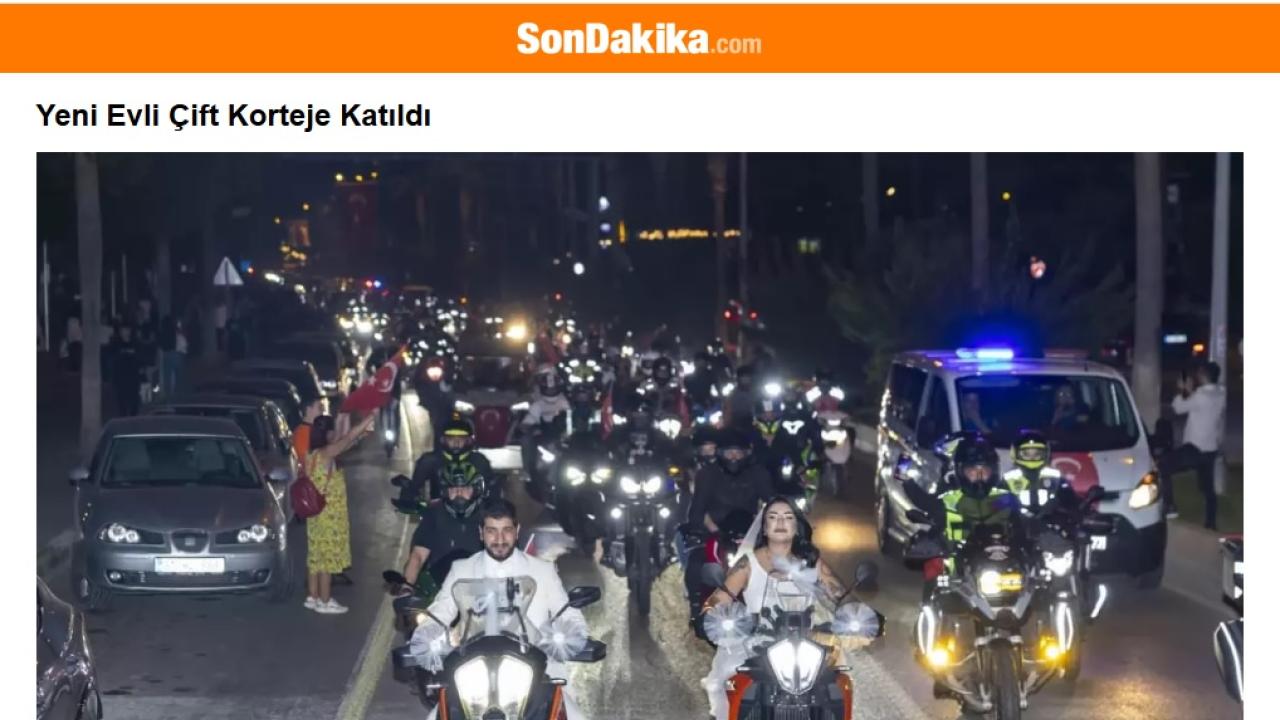 Nikah masasından “Cumhuriyet Korteji”ne