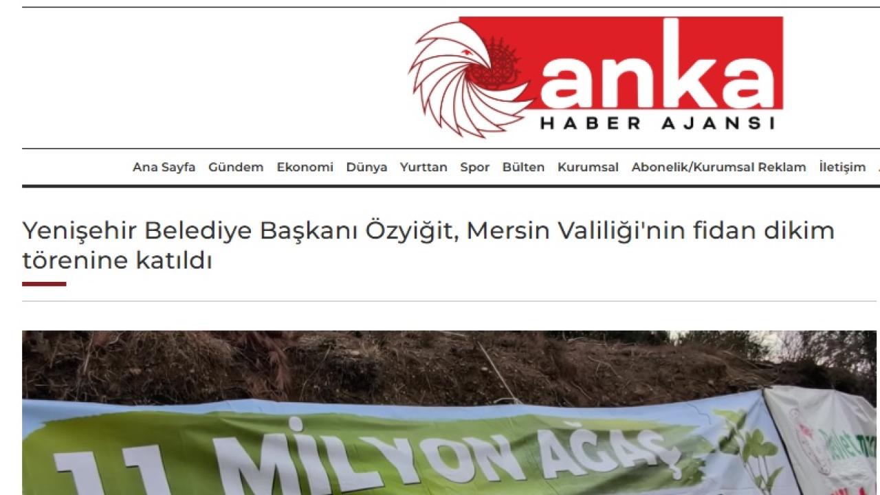 Başkan Özyiğit, Emirler’deki yeşil seferberliğe katıldı