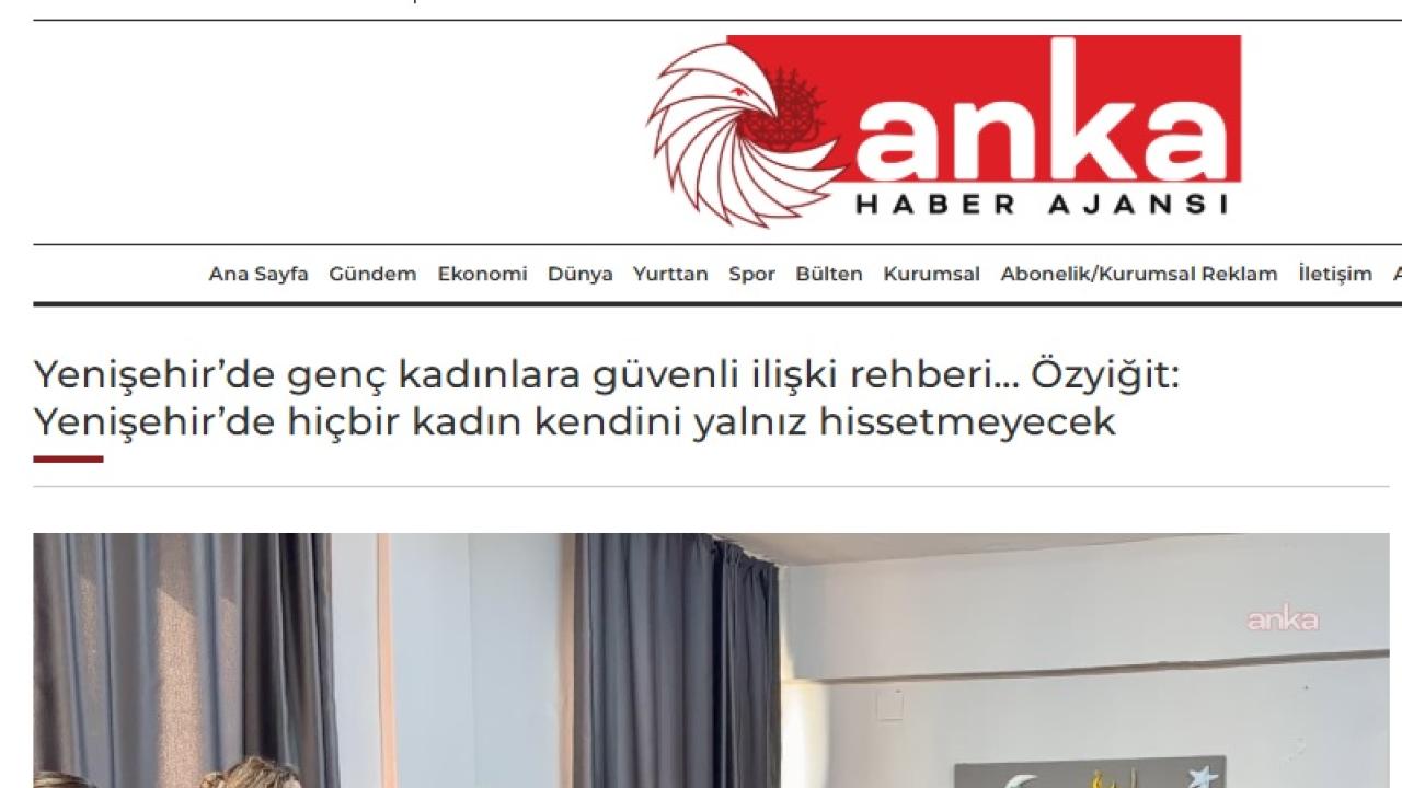 Yenişehir’de genç kadınlara ‘Güvenli ilişki’ rehberi