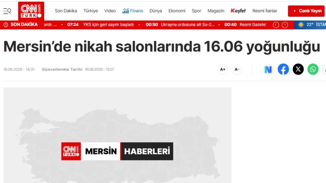 Nikah salonlarında 16 Haziran telaşı