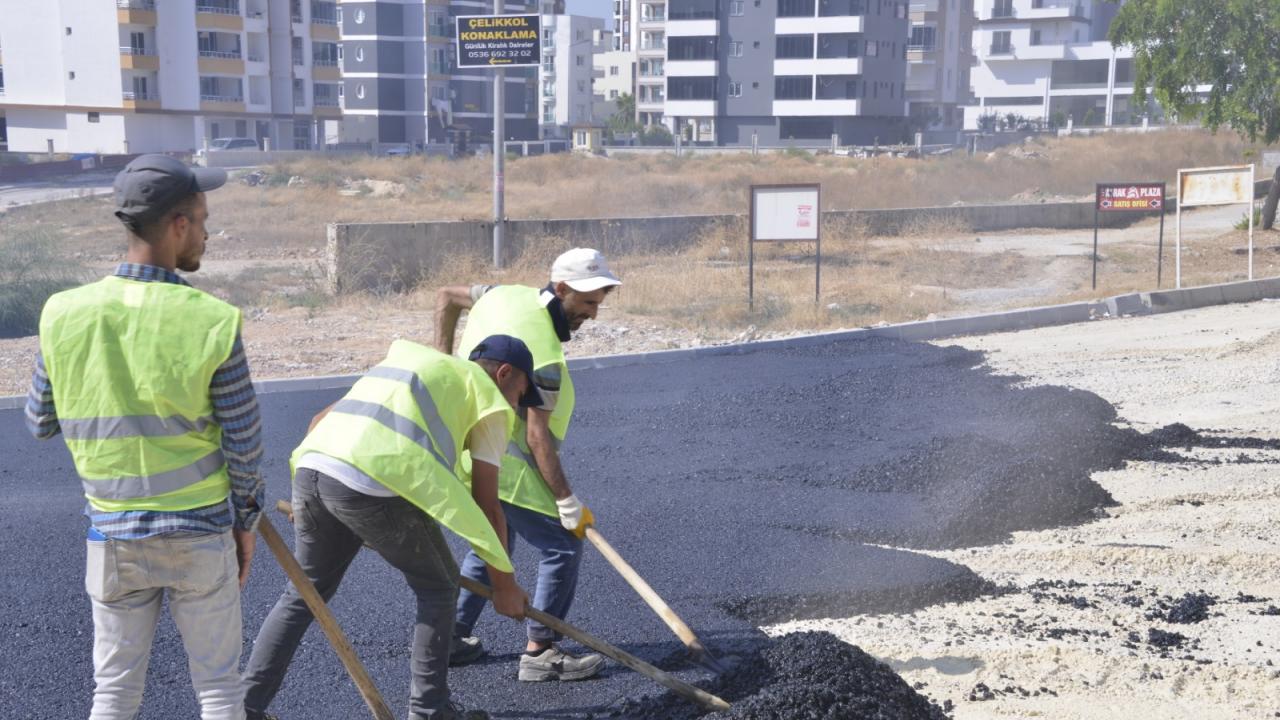 Yenişehir'de Asfalt Çalışmaları Sürüyor