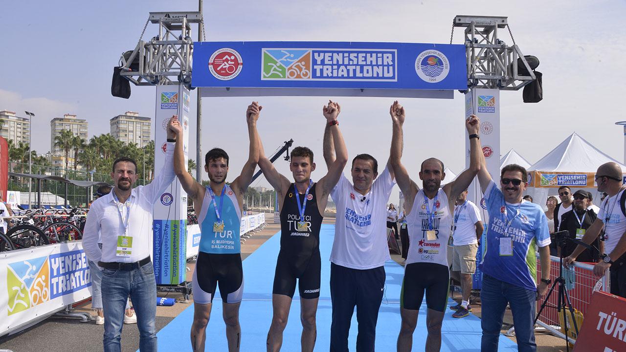 Yenişehir Triatlonu'nun İlk Şampiyonları Polatçı Ve Yazıcı
