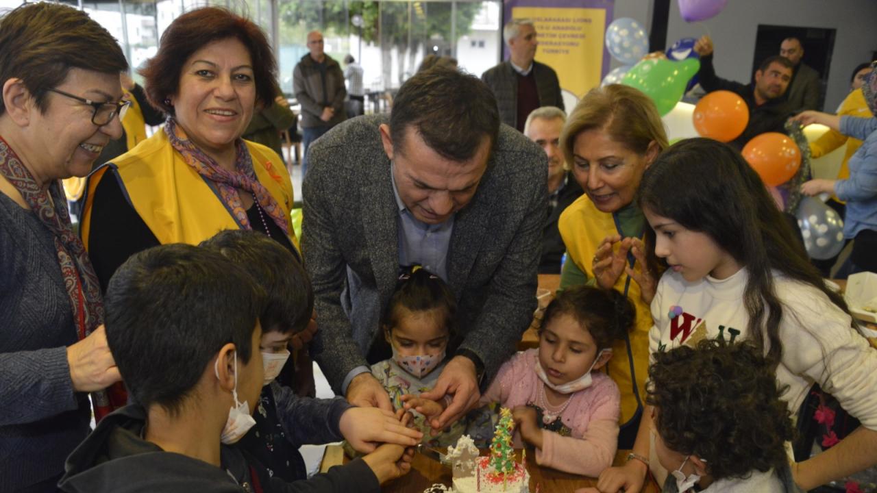 Yenişehir Belediyesi lösemi hastası çocuklara unutamayacakları bir gün yaşattı 
