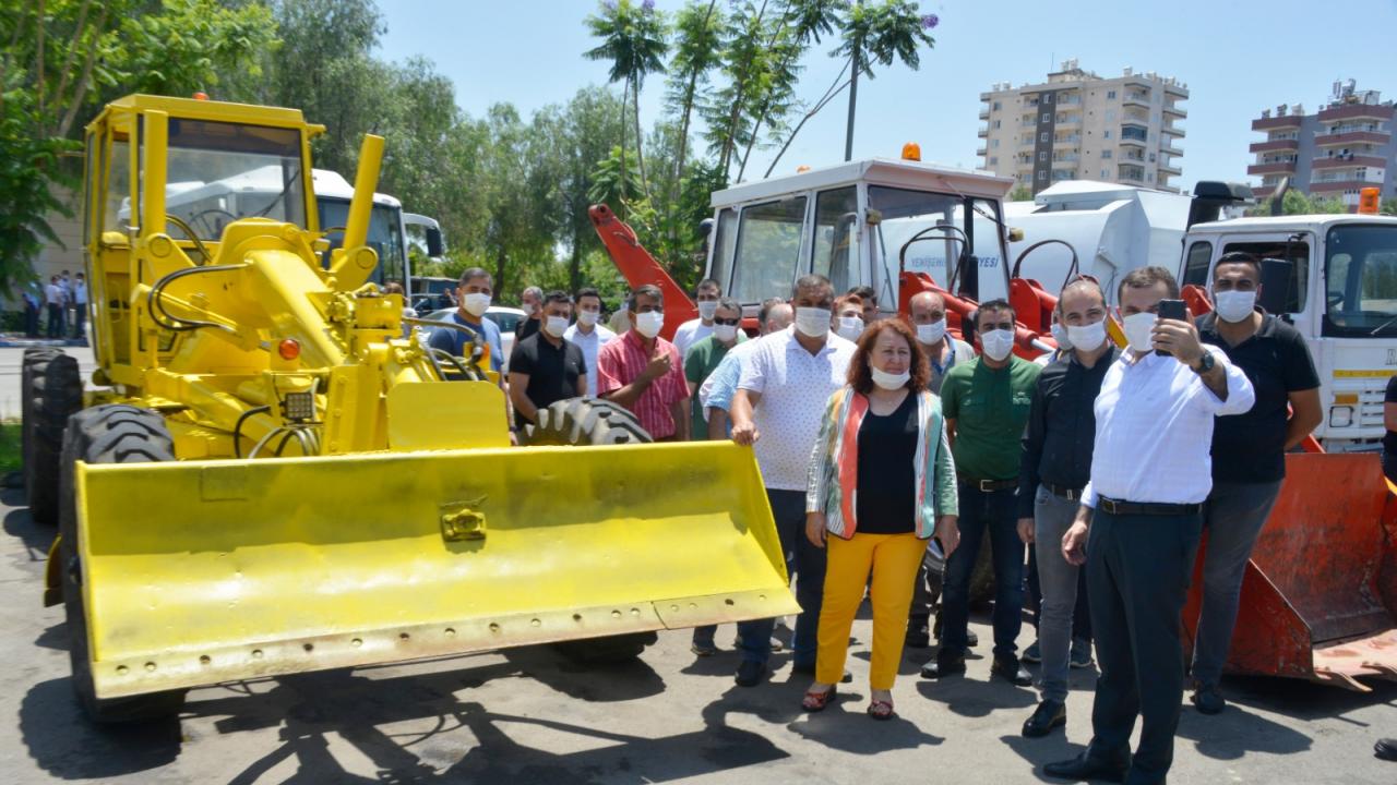 Yenişehir Belediyesi hurda araçları hizmete kazandırıyor