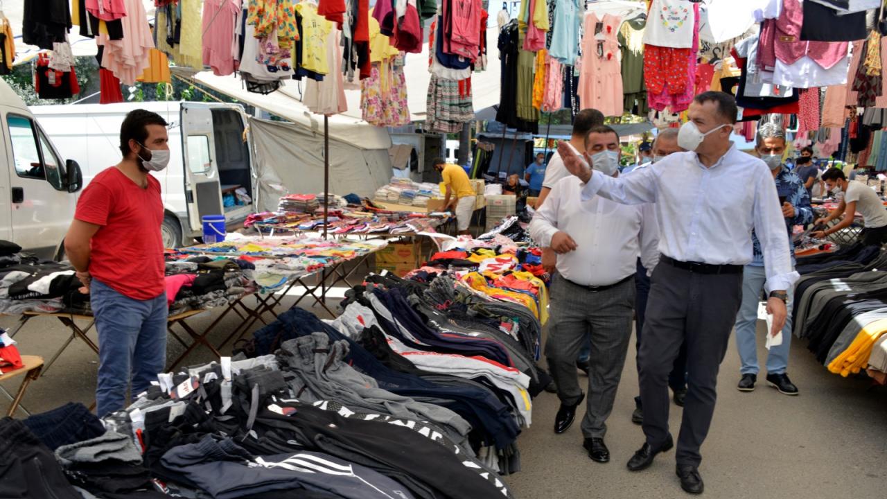 Başkan Özyiğit, Covid-19 denetimlerini sürdürüyor