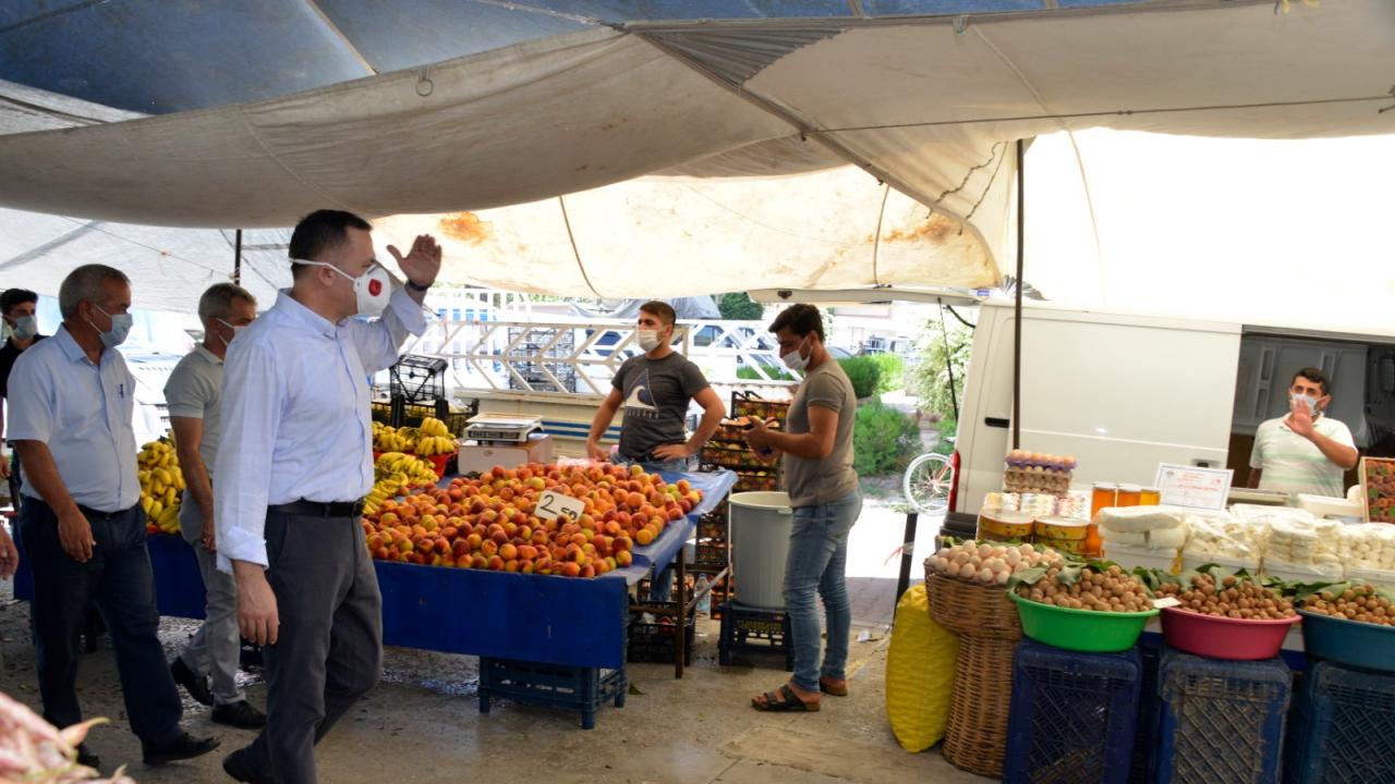 Başkan Özyiğit, Covid-19 denetimlerini sürdürüyor