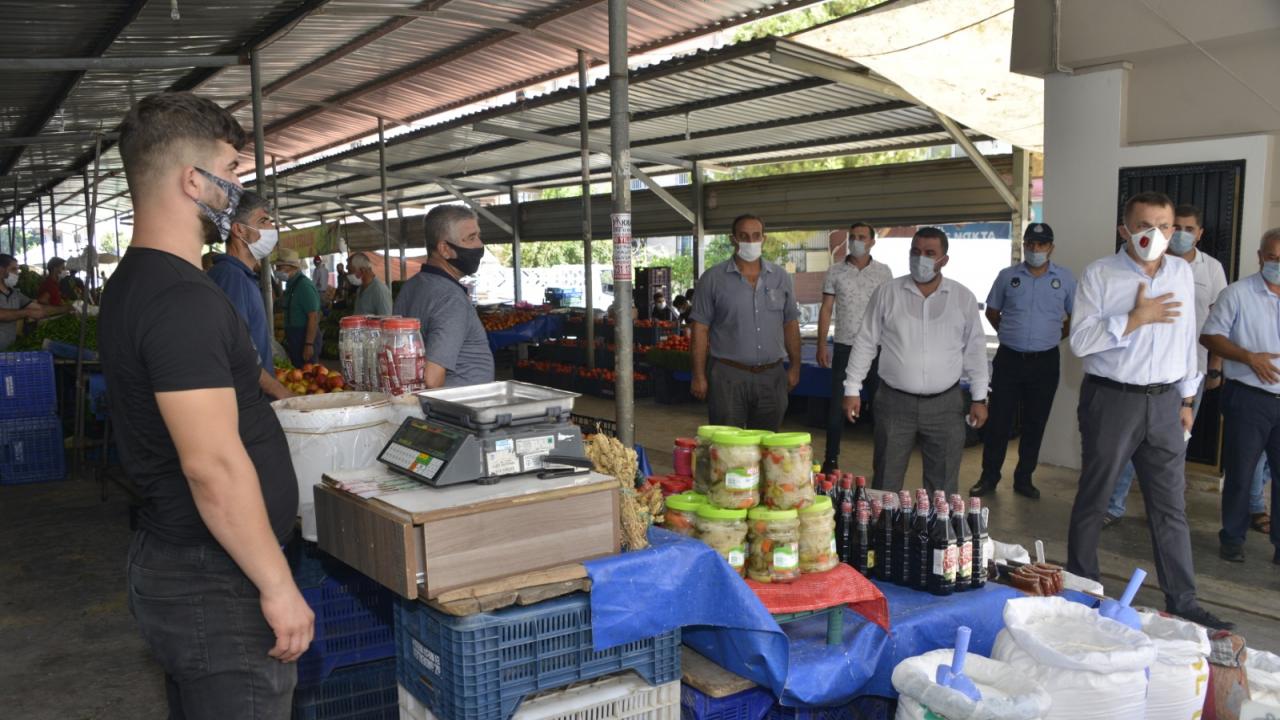 Başkan Özyiğit, Covid-19 denetimlerini sürdürüyor