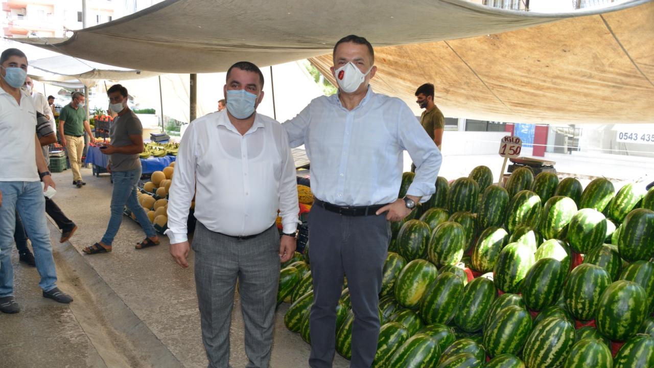 Başkan Özyiğit, Covid-19 denetimlerini sürdürüyor