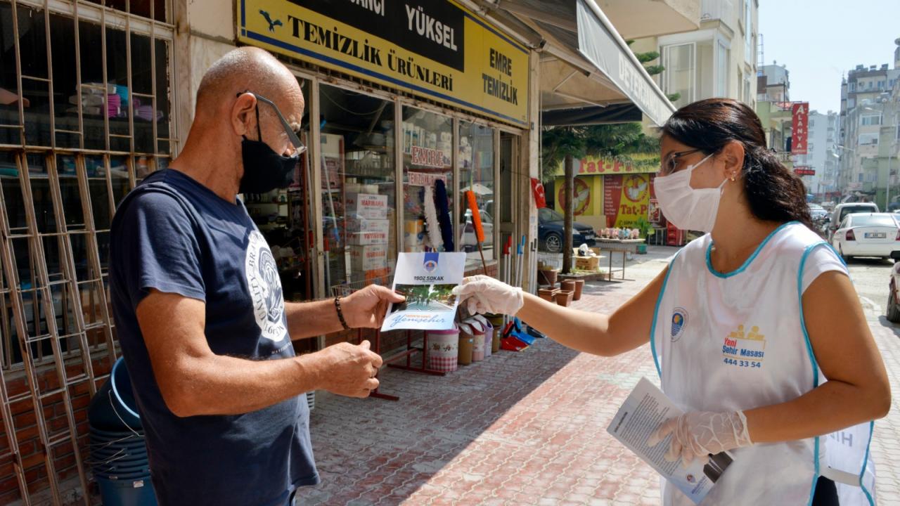 Çalışmalar sürerken vatandaşlar da bilgilendiriliyor 