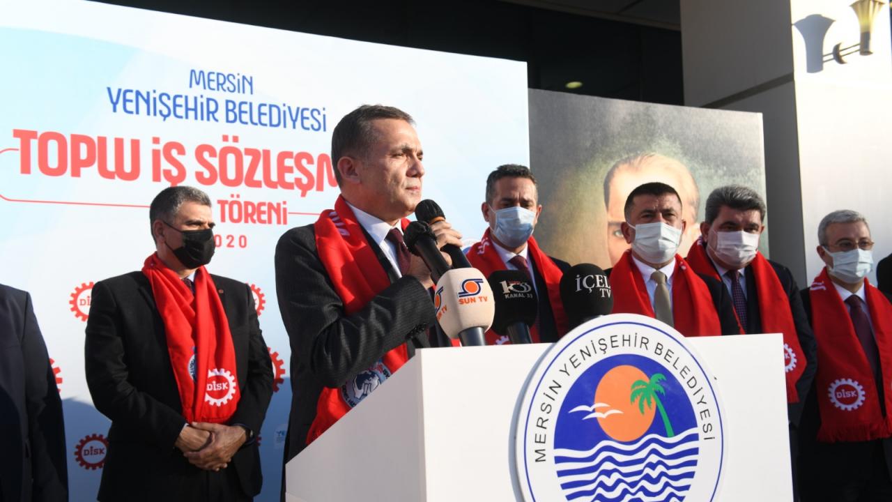 Mersin Yenişehir Belediyesinde asgari ücret 3.883 TL oldu