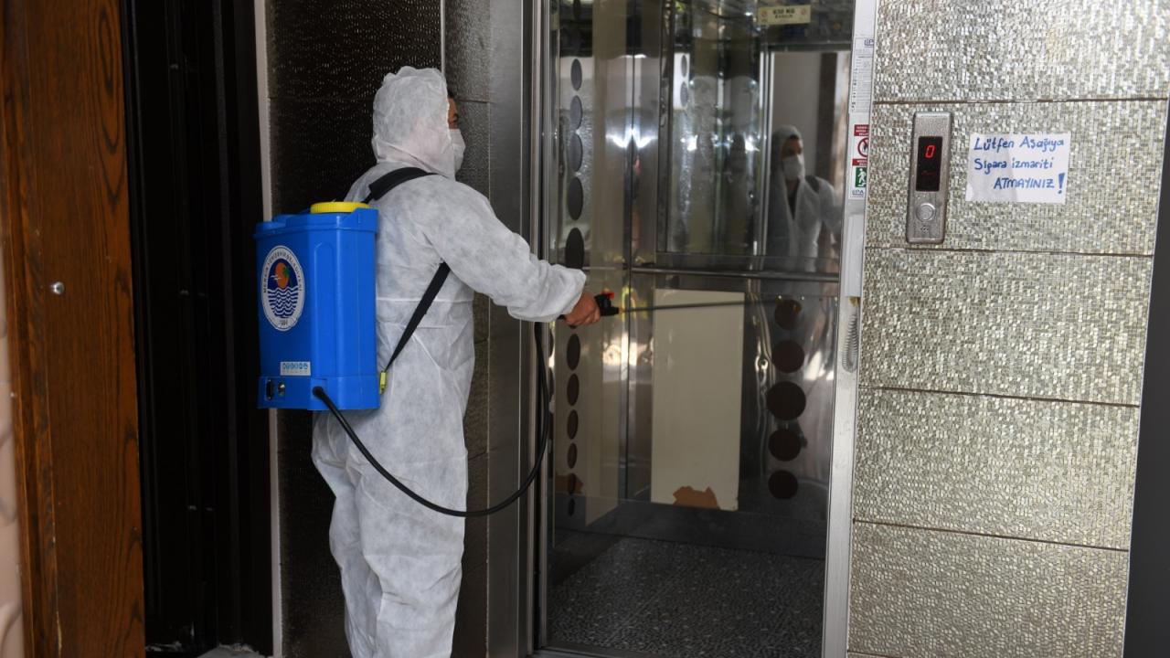 Yenişehir Belediyesi dezenfeksiyon çalışmalarını sürdürüyor
