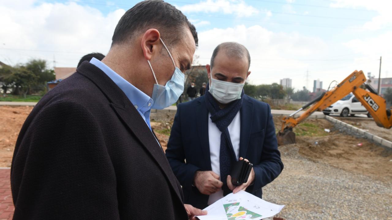 Yenişehir Belediyesi, Deniz Mahallesi’ne yeni bir park kazandırıyor