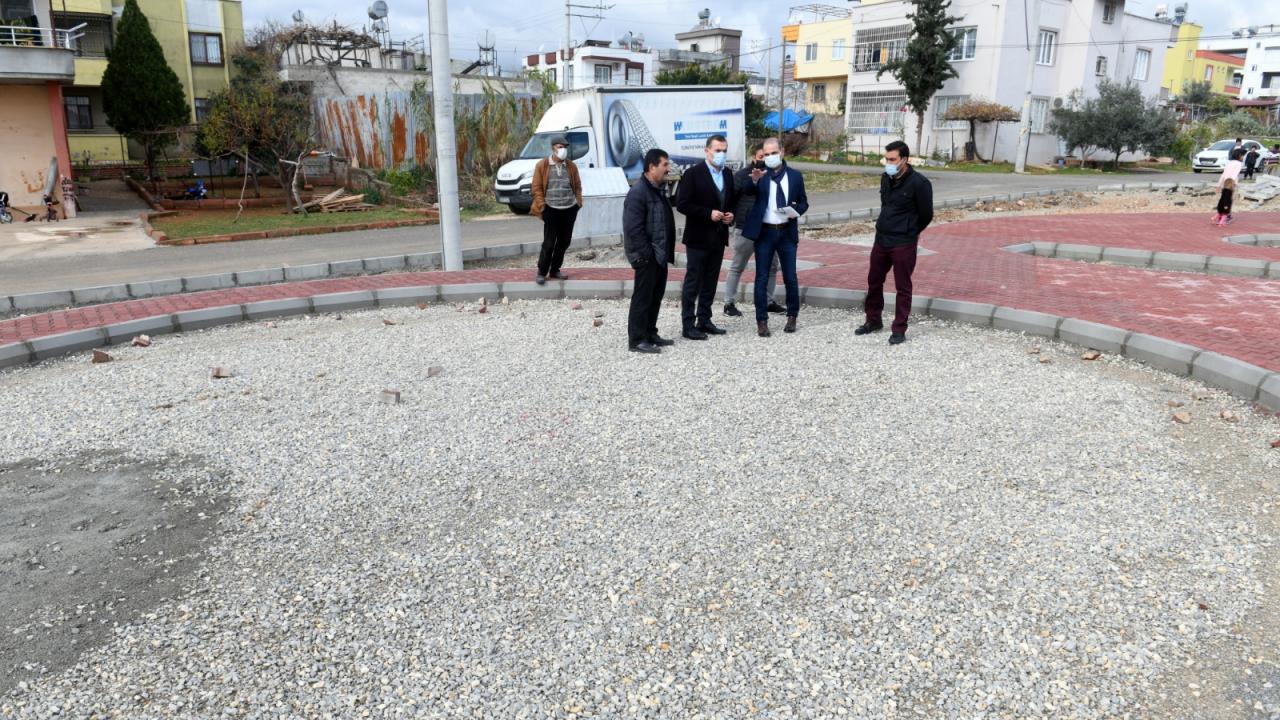 Yenişehir Belediyesi, Deniz Mahallesi’ne yeni bir park kazandırıyor
