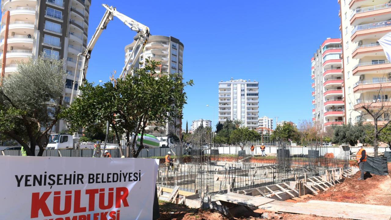 Yenişehir Belediyesi Kültür Kompleksinin temeli atıldı 