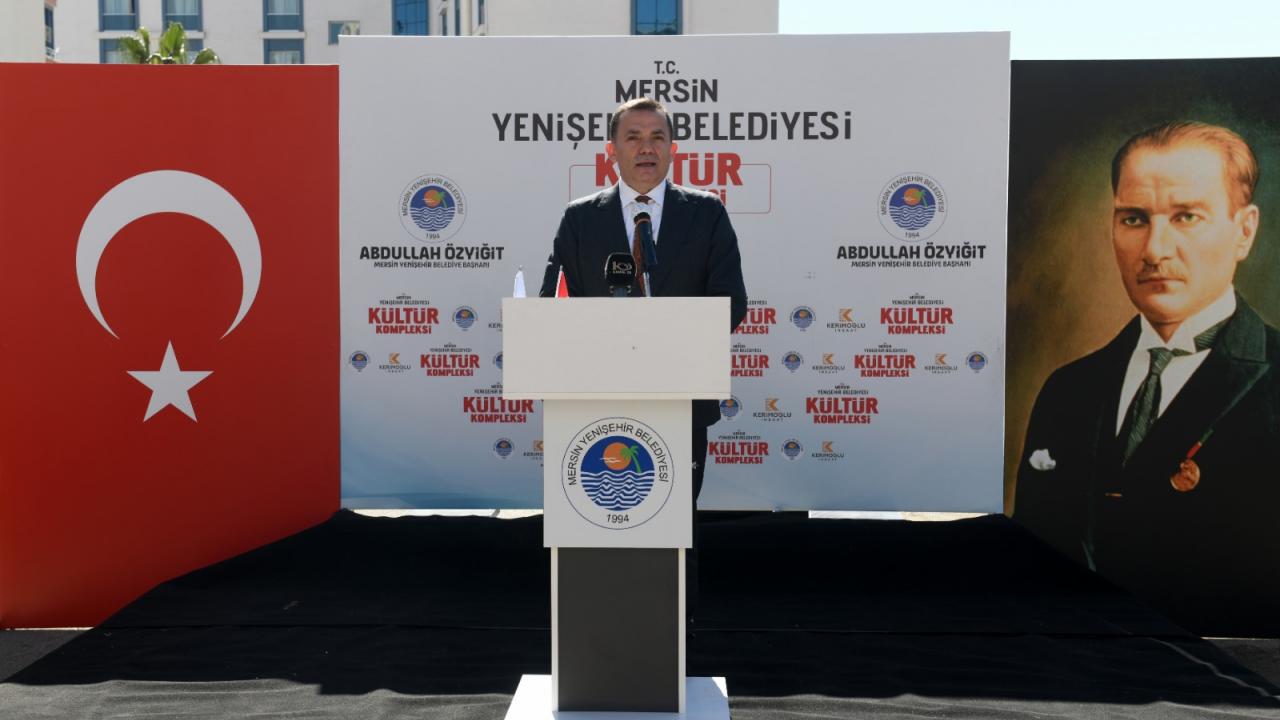 Yenişehir Belediyesi Kültür Kompleksinin temeli atıldı 