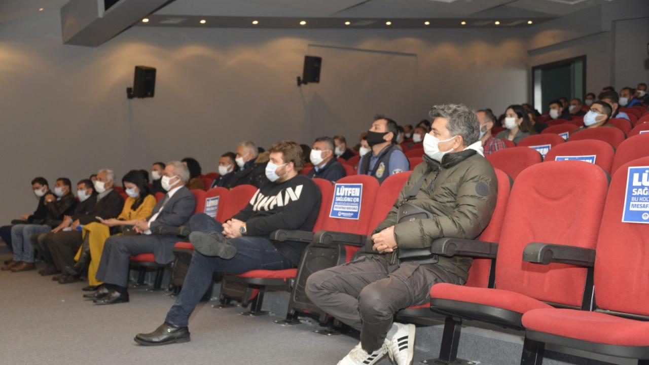 Yenişehir Belediyesi personeline afet farkındalık eğitimi 