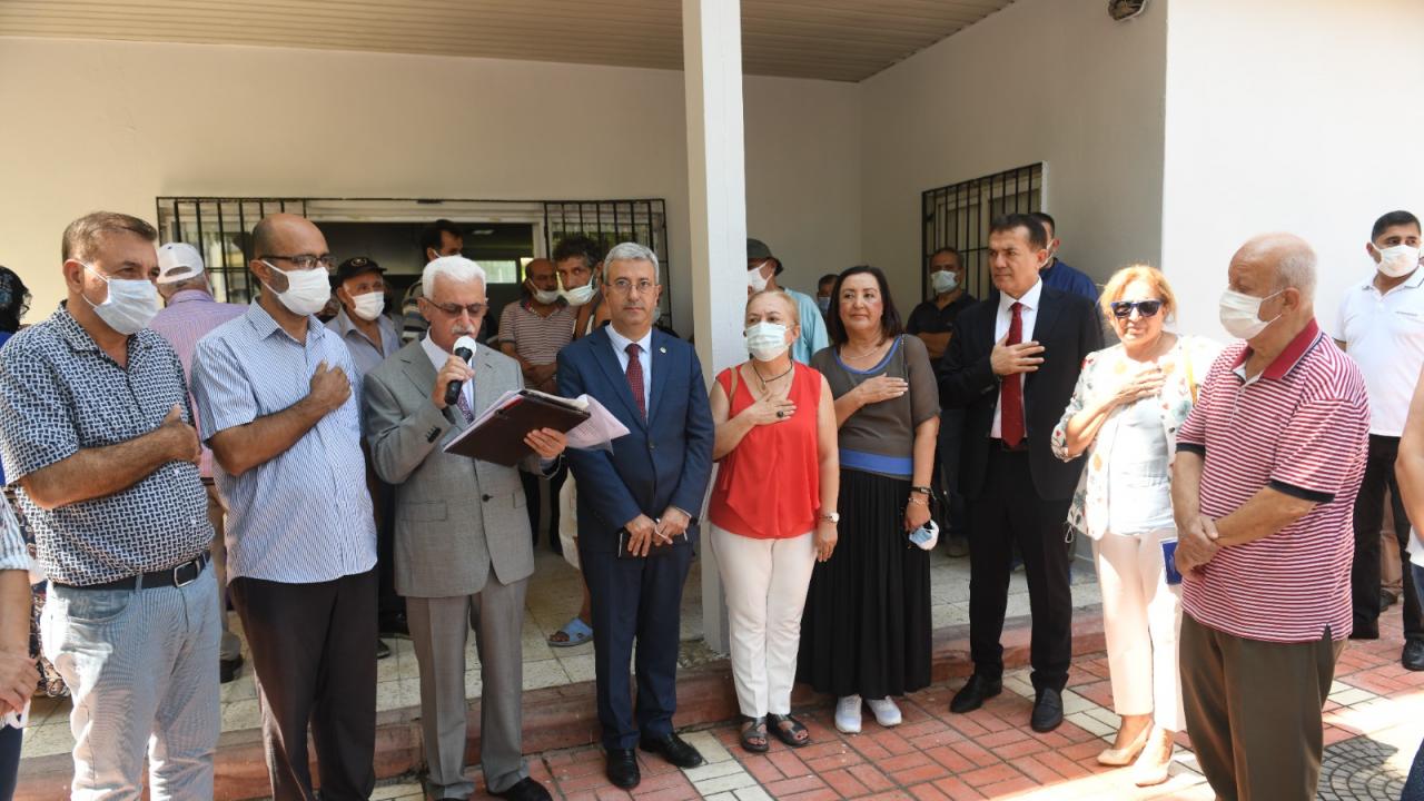 Yenişehir  Belediyesi Aşevi'nde vatandaşlara aşure ikramı