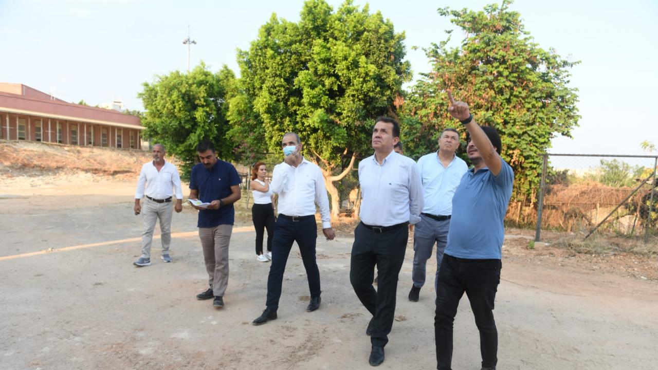 Başkan Abdullah Özyiğit, barınaktaki çalışmaları yerinde inceledi