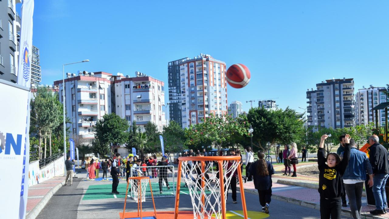 Yenişehir Belediyesinden çocuklara özel sokak 
