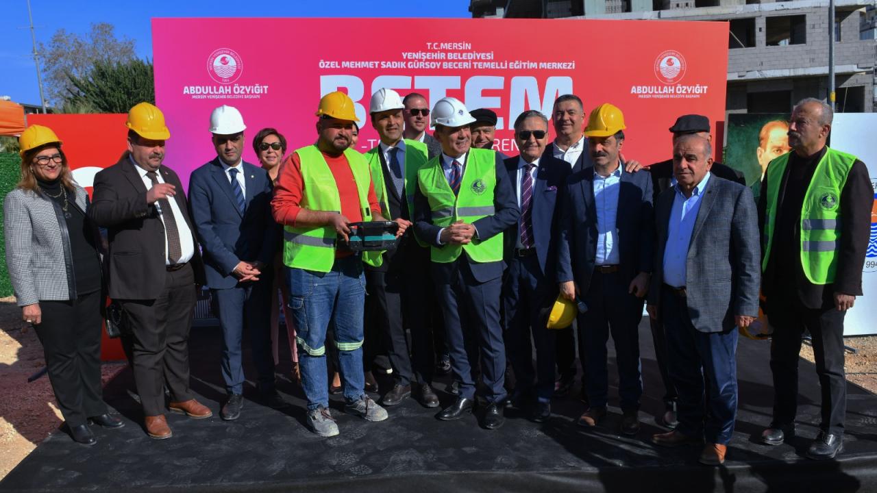 Yenişehir Belediyesi ikinci BETEM’in temelini attı
