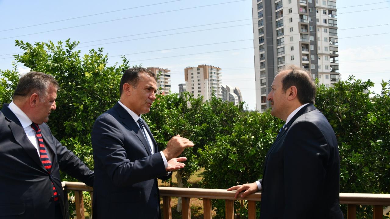 Mersin Valisi Ali Hamza Pehlivan, Yenişehir Belediyesi BETEM’i gezdi