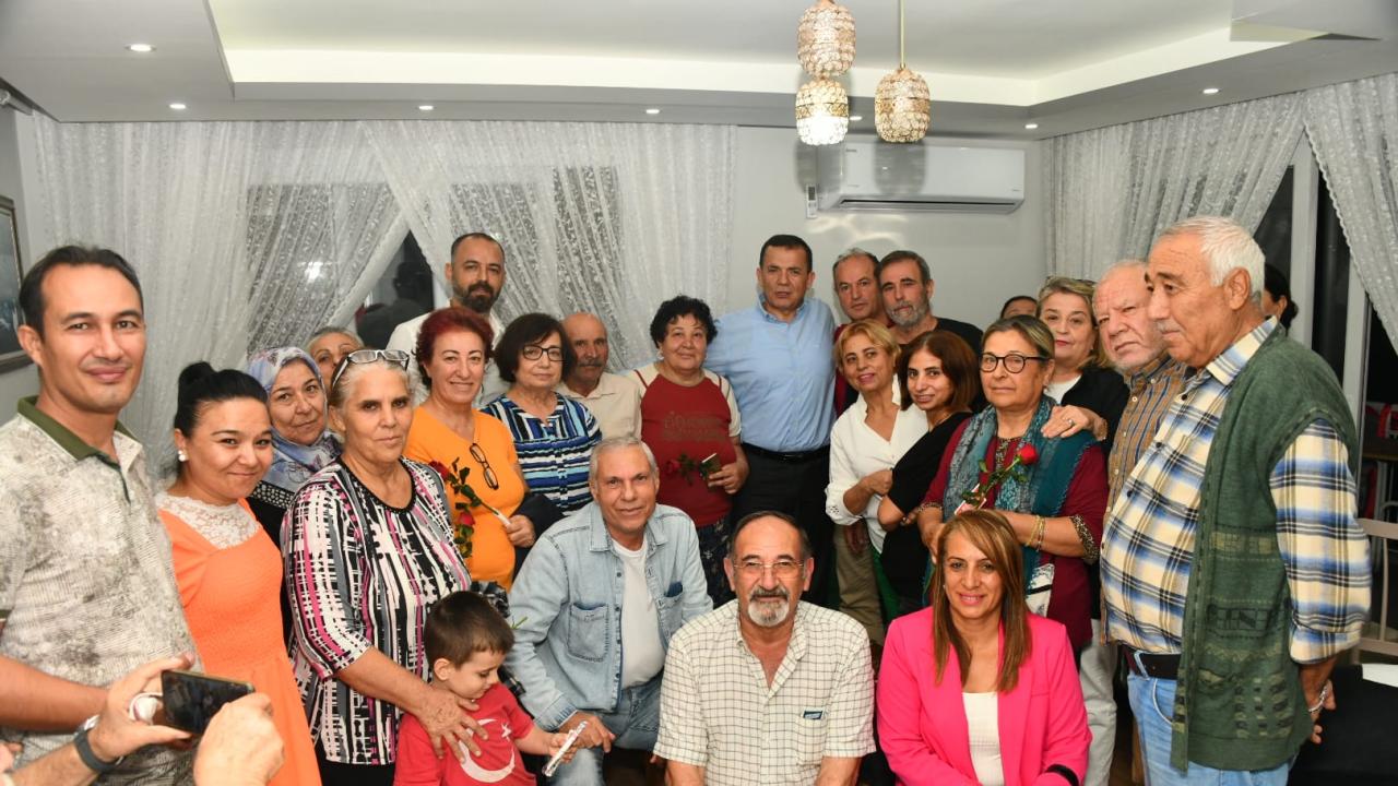Başkan Abdullah Özyiğit, vatandaşların evine misafir oldu