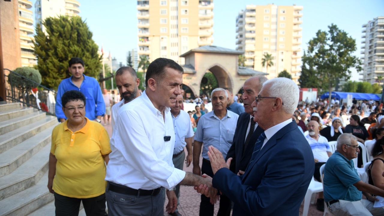Başkan Özyiğit, Mersin Cemevi’nde Aşure etkinliğine katıldı