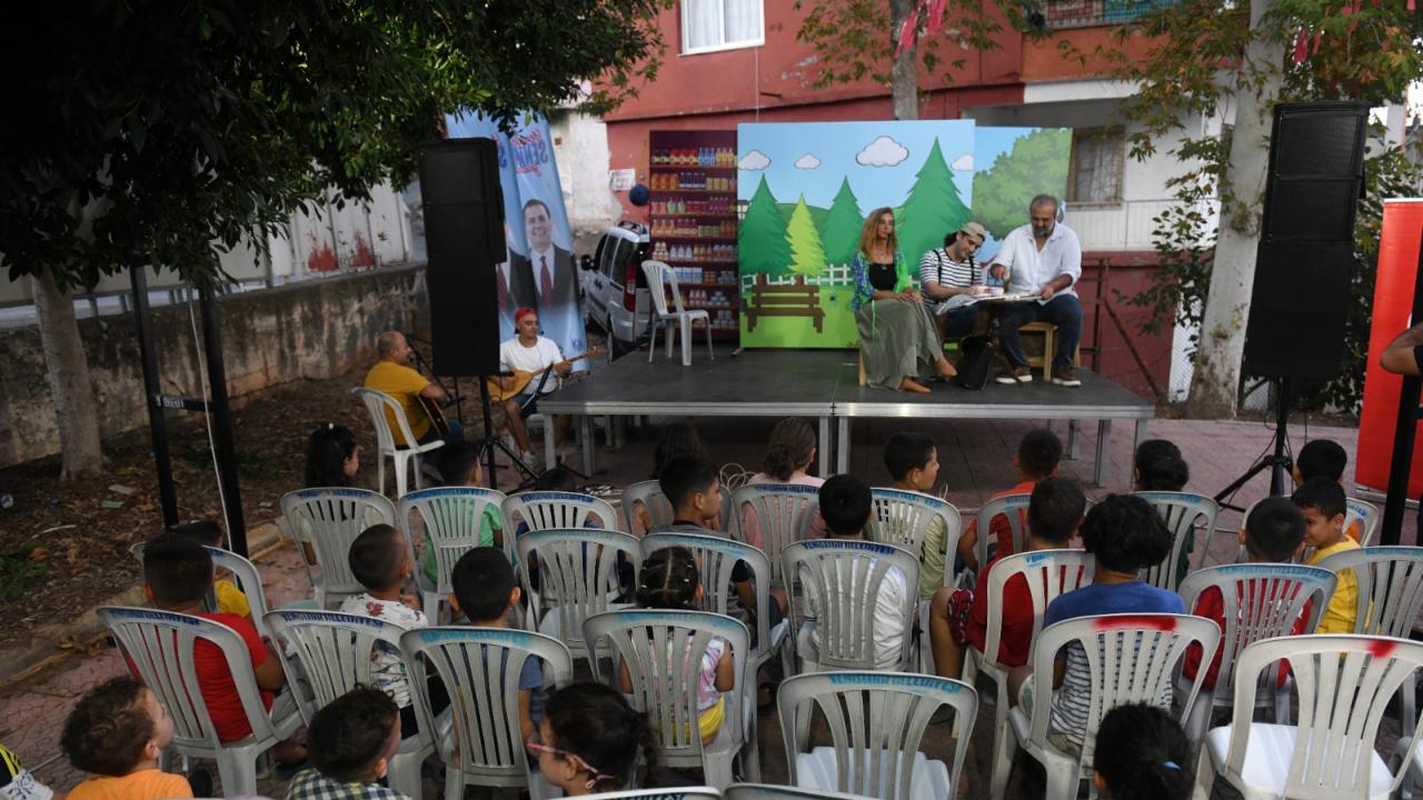 Yenişehir Belediyesi kırsal mahallelerdeki çocukları sanatla buluşturuyor